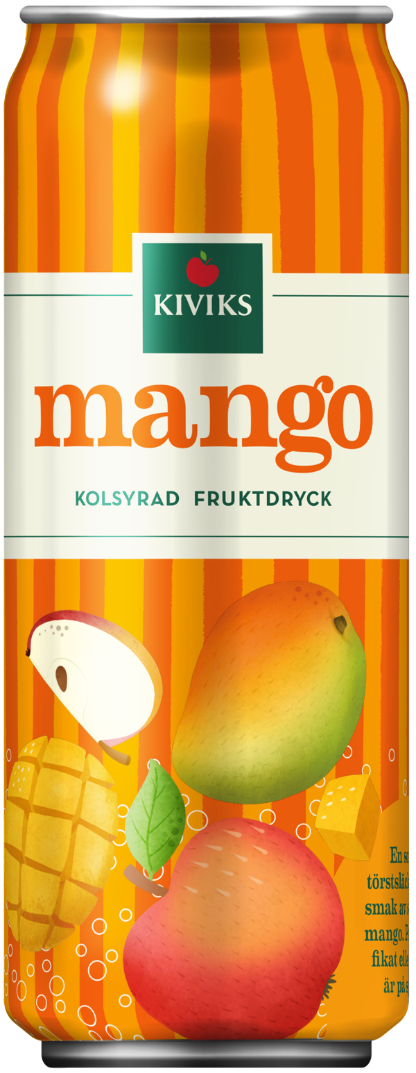 Mango Kolsyrad Fruktdryck