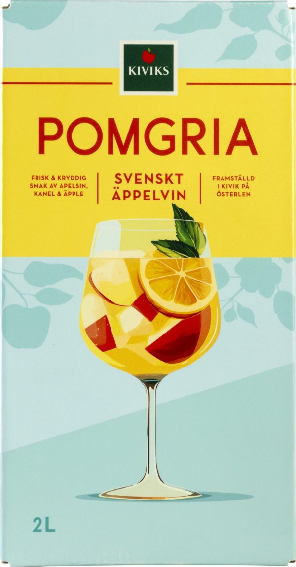 Pomgria äppelvin med apelsin och kanel