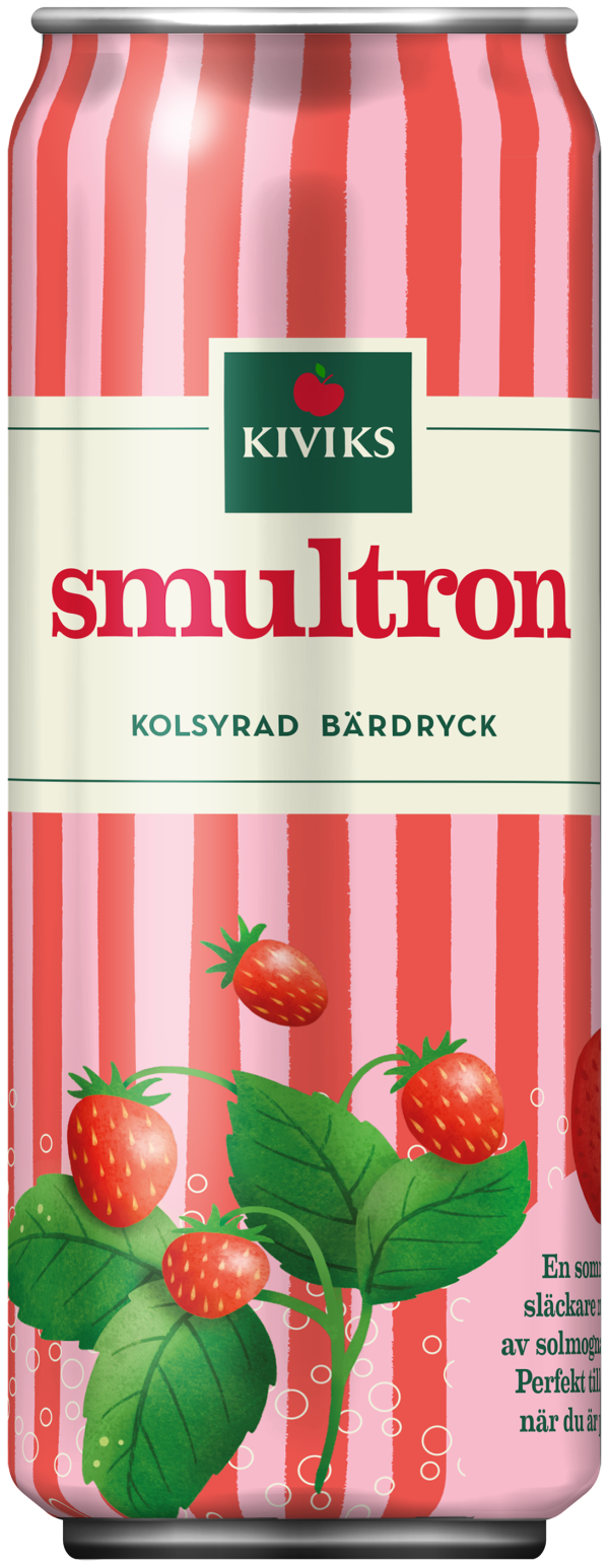 Smultron Kolsyrad Fruktdryck
